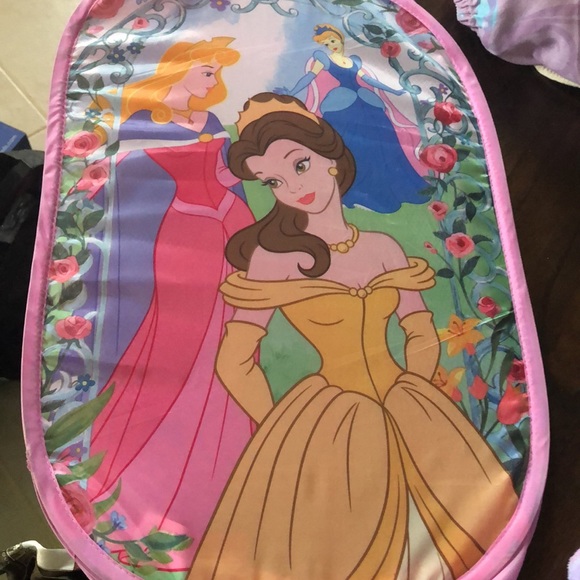 Disney Princesses Popup Laundry Basket, three-sides mesh & handles